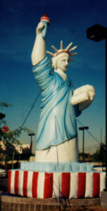 25 feet high Statue of Liberty parade balloon